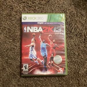 Xbox 360 game nba 2k 13